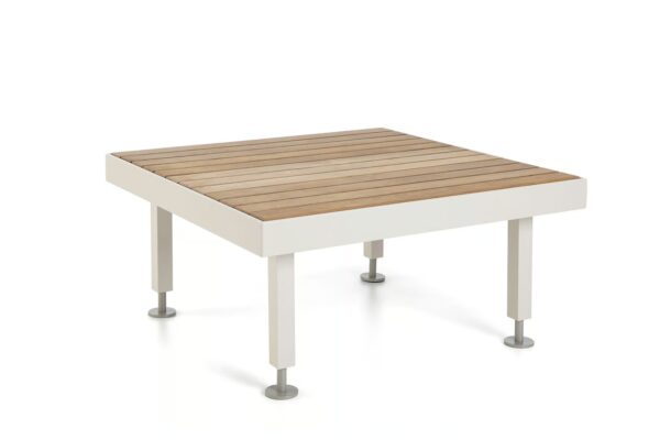 Quadratischer Gartentisch aus Metall | Ethimo | Seeds - Image 2