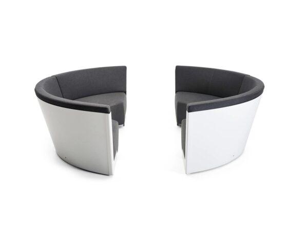 3-Sitzer gebogen Gartensofa aus Stoff | Extremis | Kosmos - Image 3
