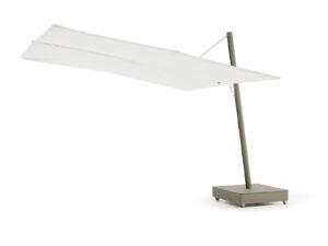Ampel Sonnenschirm aus pulverbeschichtetem Aluminium | Extremis | Sensu