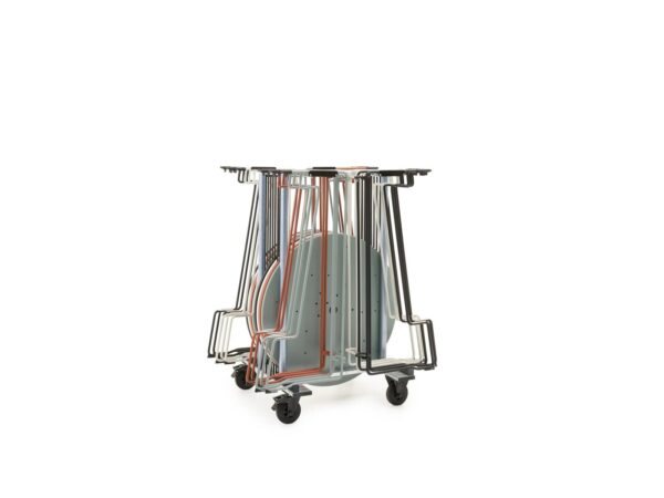 Runder Hochtisch aus pulverbeschichtetem Aluminium | Extremis | Tiki - Image 8