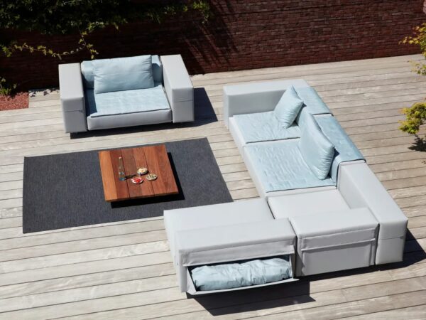 2-Sitzer Gartensofa aus Stoff | Extremis | Walrus - Image 6