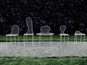 Stuhl aus Drahtgewebe | Living Divani | Family