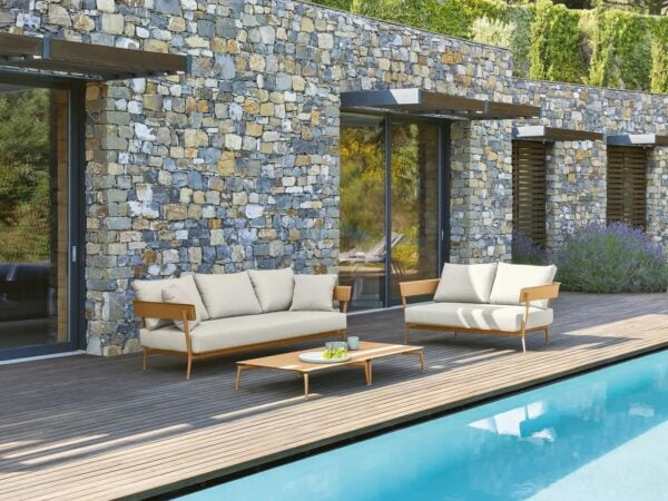 3-Sitzer Gartensofa aus Stoff | FAST | Aikana - Image 2