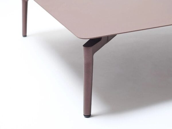 Niedriger modularer Garten-Beistelltisch aus pulverbeschichtetem Aluminium | FAST | Aikana - Image 3