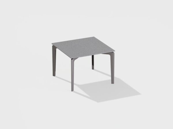 Quadratischer Garten-Beistelltisch aus Aluminium | FAST | Allsize