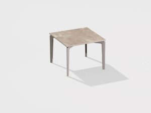 Quadratischer Garten-Beistelltisch aus Aluminium | FAST | Allsize