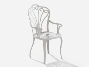 Gartenstuhl aus Aluminium mit Armlehnen | FAST | Omnia Selection