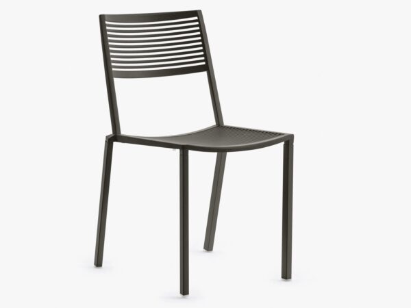 Stapelbarer Stuhl aus Aluminium | FAST | Omnia Selection
