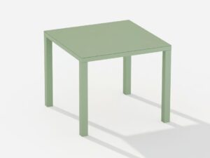Quadratischer Gartentisch aus Aluminium | FAST | Omnia Selection
