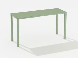 Rechteckiger Hochtisch aus Aluminium | FAST | Omnia Selection