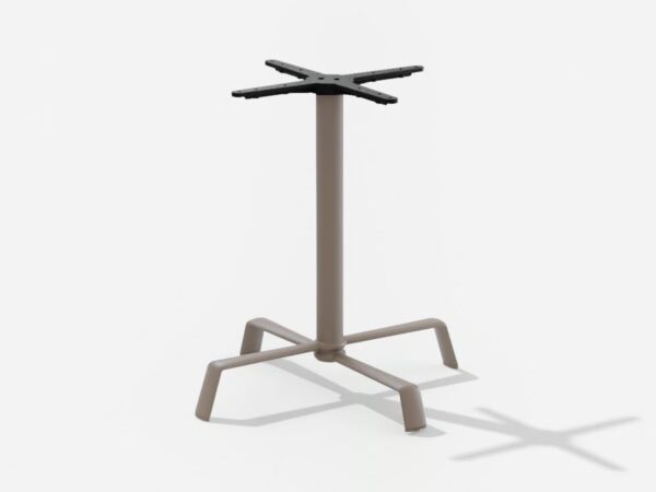 4-Speichen- Tischsockel aus Aluminium | FAST | Omnia Selection