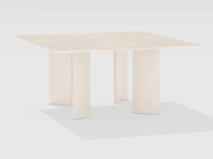 Quadratischer Gartentisch aus Feinsteinzeug | FAST | Naca