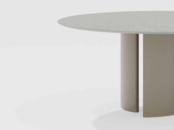 Runder Gartentisch aus Aluminium | FAST | Naca - Image 7