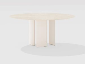 Runder Gartentisch aus Feinsteinzeug | FAST | Naca