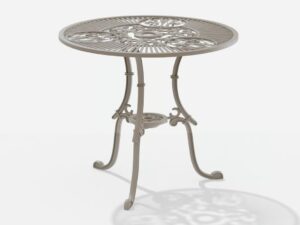 Runder Gartentisch aus Aluminium | FAST | Omnia Selection