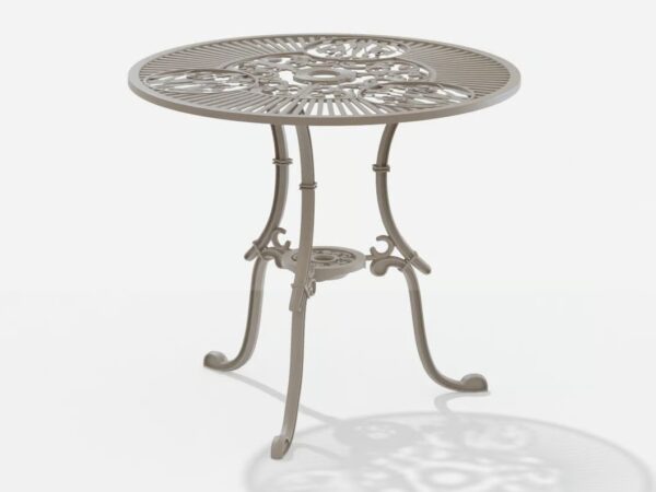Runder Gartentisch aus Aluminium | FAST | Omnia Selection