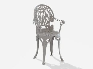 Gartenstuhl aus Aluminium mit Armlehnen | FAST | Omnia Selection
