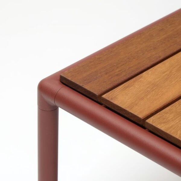 Modularer niedriger Garten-Beistelltisch aus Teakholz | FAST | Roè - Image 3