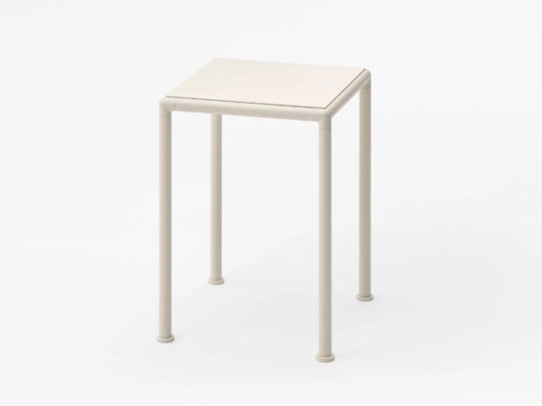 Quadratischer Garten-Beistelltisch aus pulverbeschichtetem Aluminium | FAST | Roè - Image 2