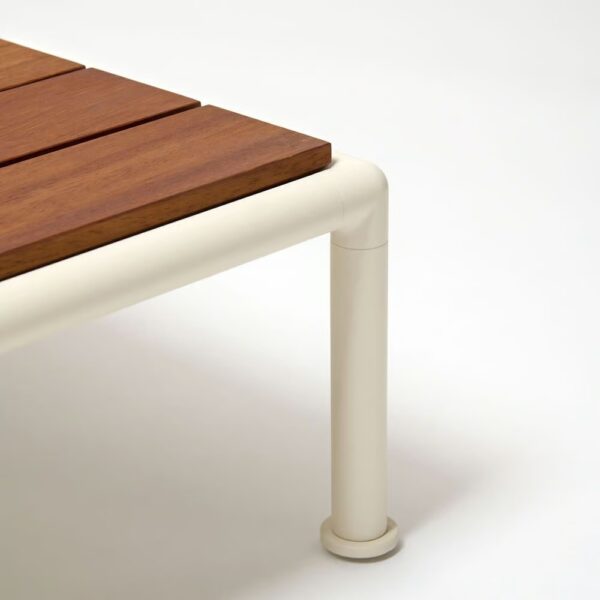 Modularer niedriger Garten-Beistelltisch aus Teakholz | FAST | Roè - Image 2