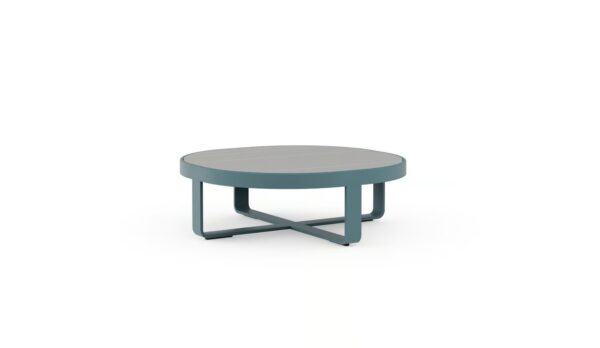 Runder Garten-Beistelltisch aus Thermolackiertem Aluminium | GANDIABLASCO | Flat - Image 13
