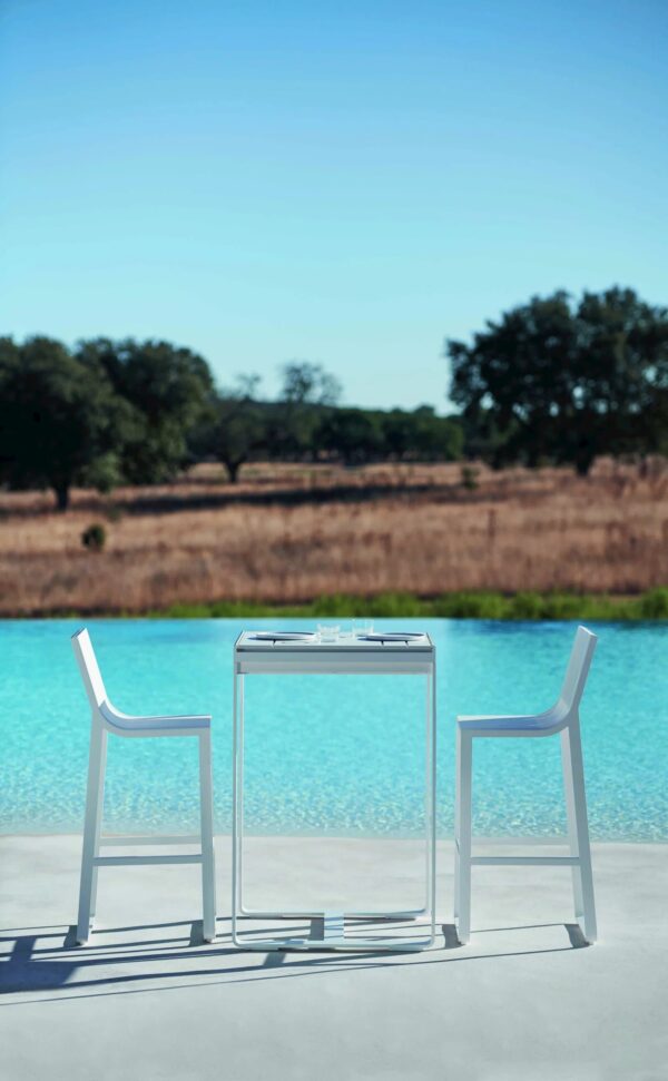 Hocker aus Thermolackiertem Aluminium | GANDIABLASCO | Flat - Image 3