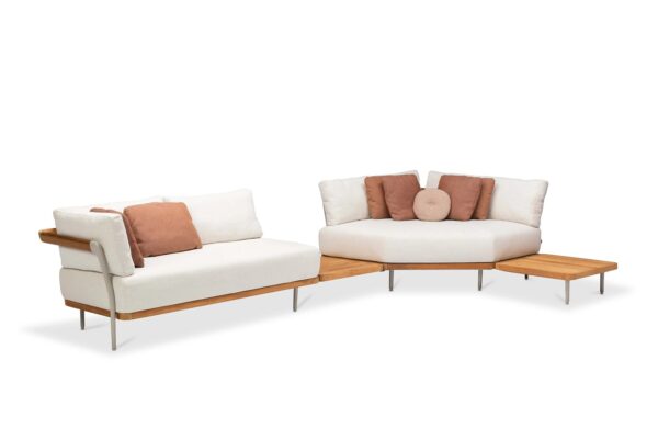 Modulares Garten Ecksofa aus Stoff | MANUTTI | Flows - Image 3