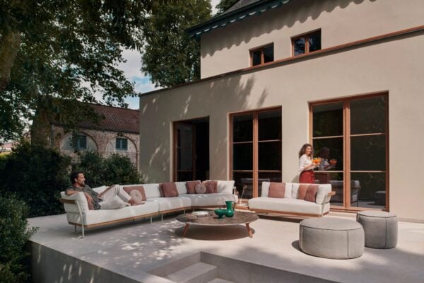 Modulares Garten Ecksofa aus Stoff | MANUTTI | Flows - Image 5