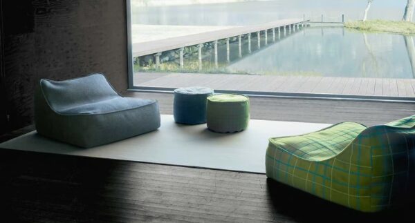 Sessel aus Stoff mit abnehmbarem Bezug | Paola Lenti | Float - Image 6