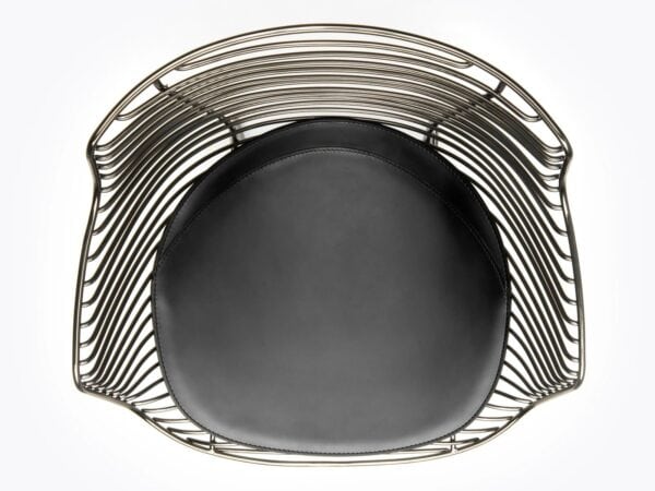Mit Kufengestell Stuhl aus Stahl mit Armlehnen | MDF Italia | Flow - Image 4
