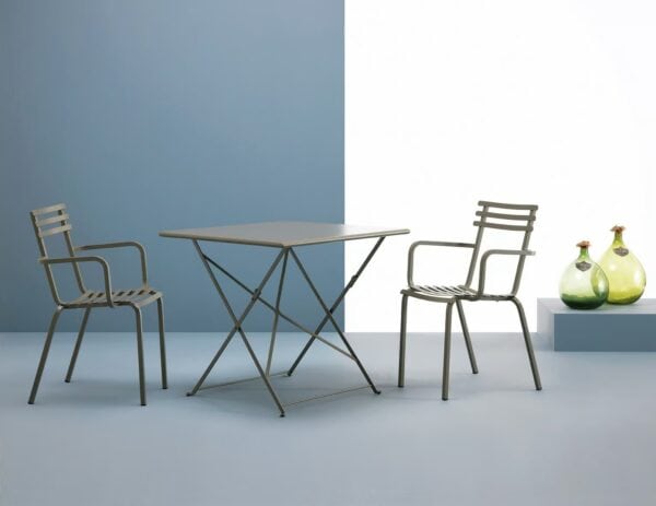 Klapptisch aus Metall | Ethimo | Flower - Image 9