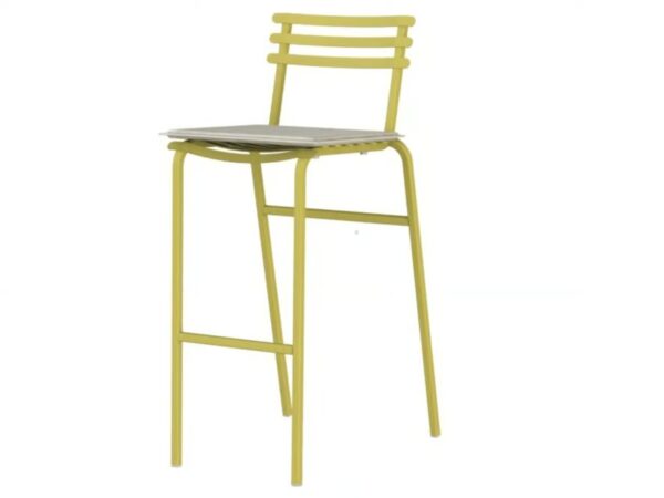Stapelbarer Gartenhocker aus Metall | Ethimo | Flower - Image 10