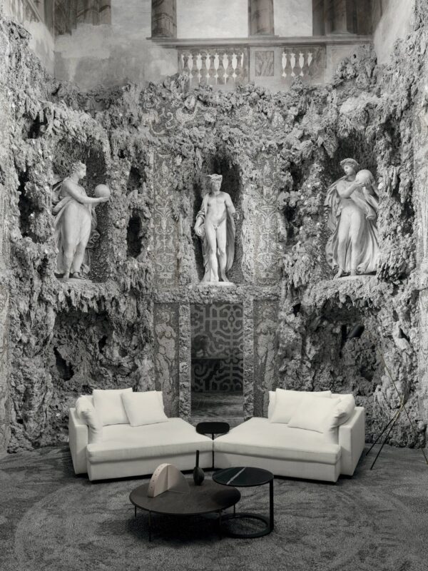Sofa aus Stoff mit Récamiere | Living Divani | Floyd - Image 2