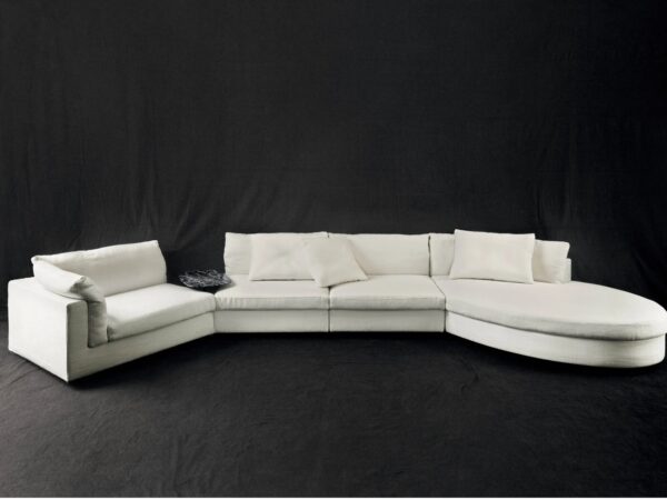Sofa aus Stoff mit Récamiere | Living Divani | Floyd