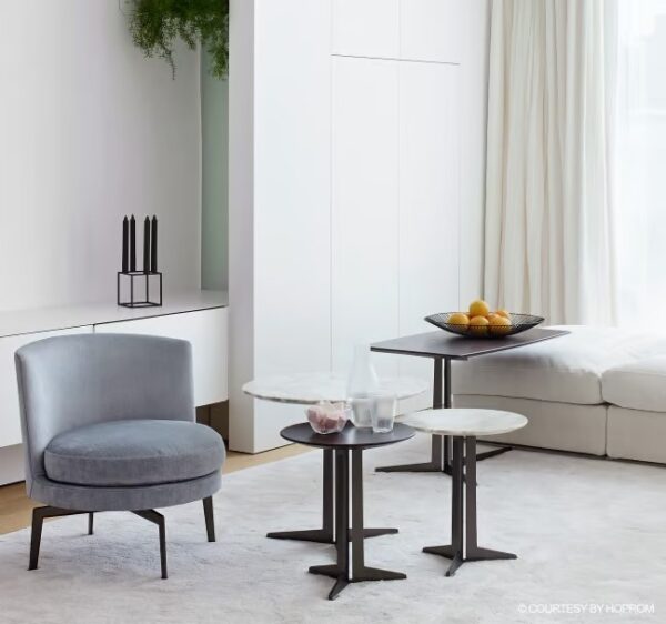 Runder Couchtisch aus Marmor | Flexform | Fly - Image 6