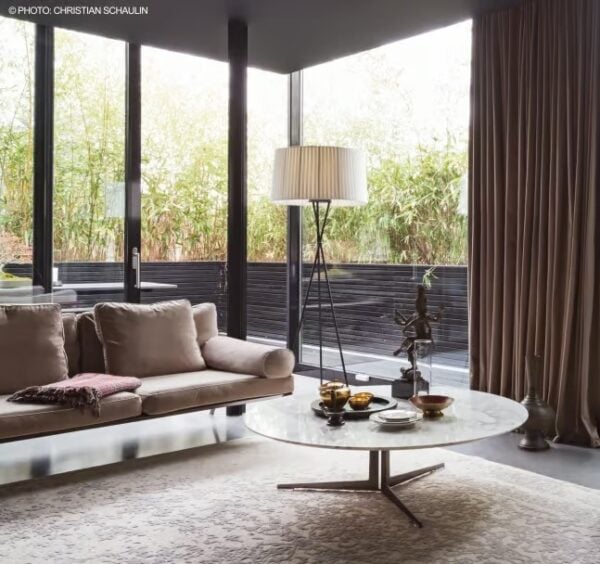 Runder Couchtisch aus Marmor | Flexform | Fly - Image 5