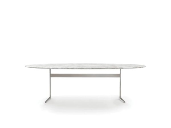 Ovaler Esstisch aus Marmor | Flexform | Fly - Image 2