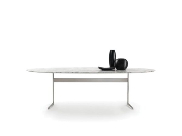 Ovaler Esstisch aus Marmor | Flexform | Fly - Image 3