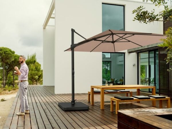 Ampel Sonnenschirm aus Aluminium | Glatz - Image 3