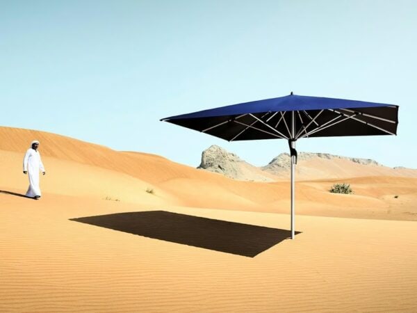 Sonnenschirm aus Aluminium mit integrierter Beleuchtung | Glatz - Image 13