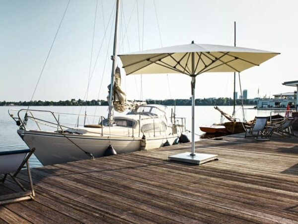 Sonnenschirm aus Aluminium mit integrierter Beleuchtung | Glatz - Image 11