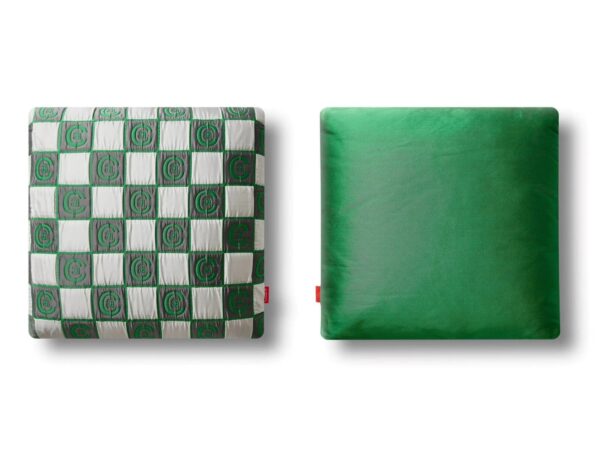Quadratisches geometrisches Kissen aus Stoff | Cassina | Frame - Image 5