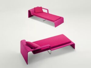 Gepolsterte Récamiere für den Garten aus Stoff | Paola Lenti | Frame
