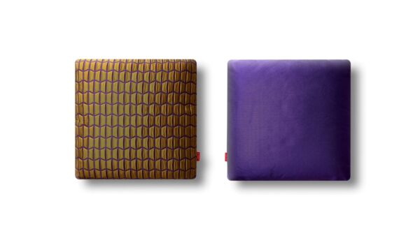 Quadratisches geometrisches Kissen aus Stoff | Cassina | Frame - Image 8