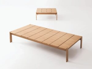 Garten-Beistelltisch aus Bambus | Paola Lenti
