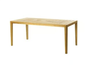 Rechteckiger Gartentisch aus Holz | Ethimo | Friends