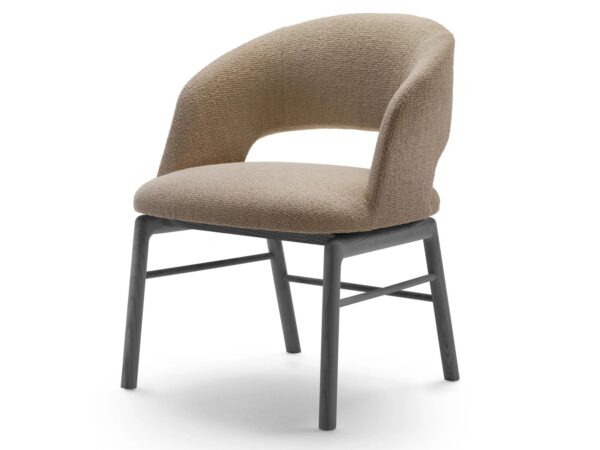 Gepolsterter Stuhl | Flexform | Alma