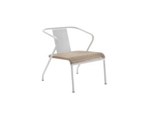 Gartensessel aus Seil mit Armlehnen | Flexform | Calipso