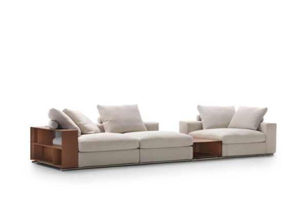 3-Sitzer modulares Sofa | Flexform | Groundpiece - Image 2