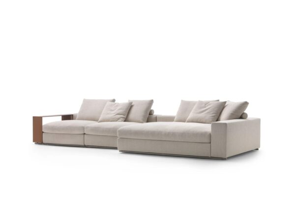 3-Sitzer modulares Sofa | Flexform | Groundpiece - Image 7
